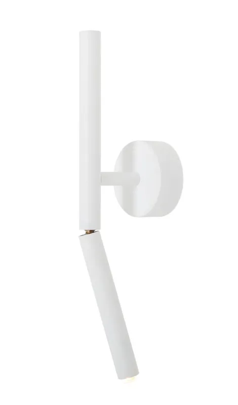 Aldex Kinkiet metalowy biały 36cm 1084C z serii STICK Wysoka jakość