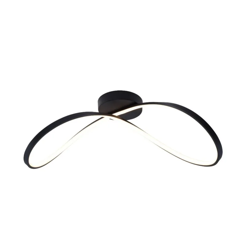 Wybór klientów Lampa sufitowa ERDA 19600C-BK – Zuma Line