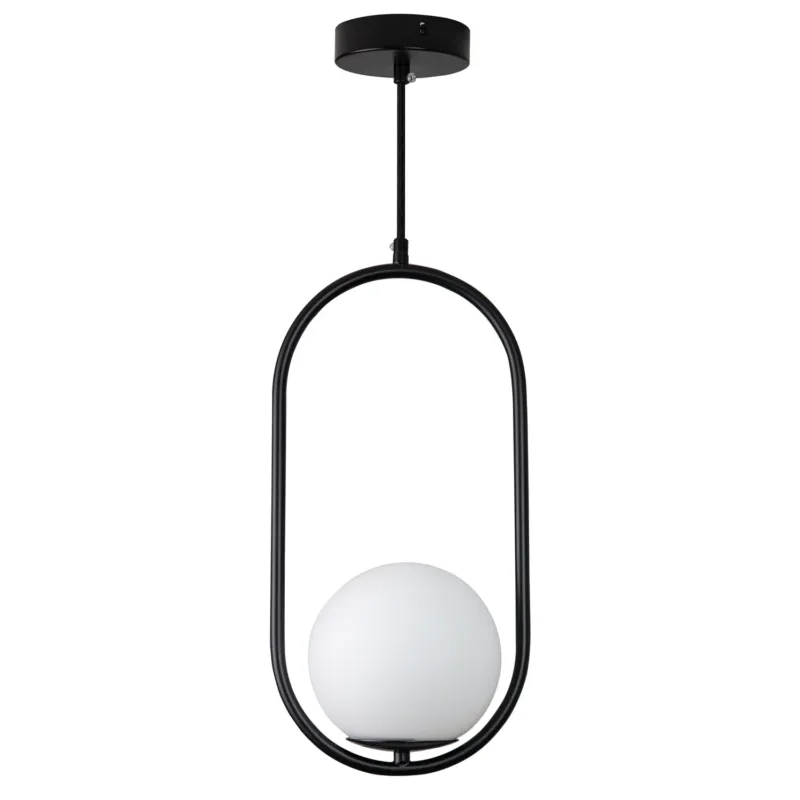 Hit sprzedaży Lampa designerska czarna COSTA SOLO DP0001A-400 black - Step Into Design