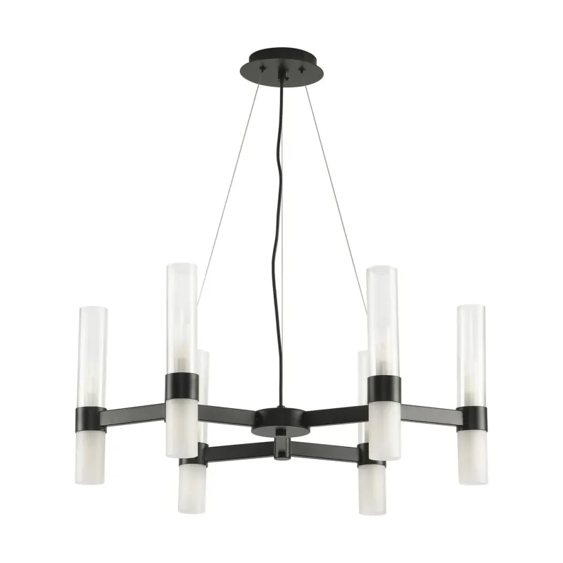 Lampa wisząca designerska CANDELA-6 DN1505-6 black - Step Into Design Promocja