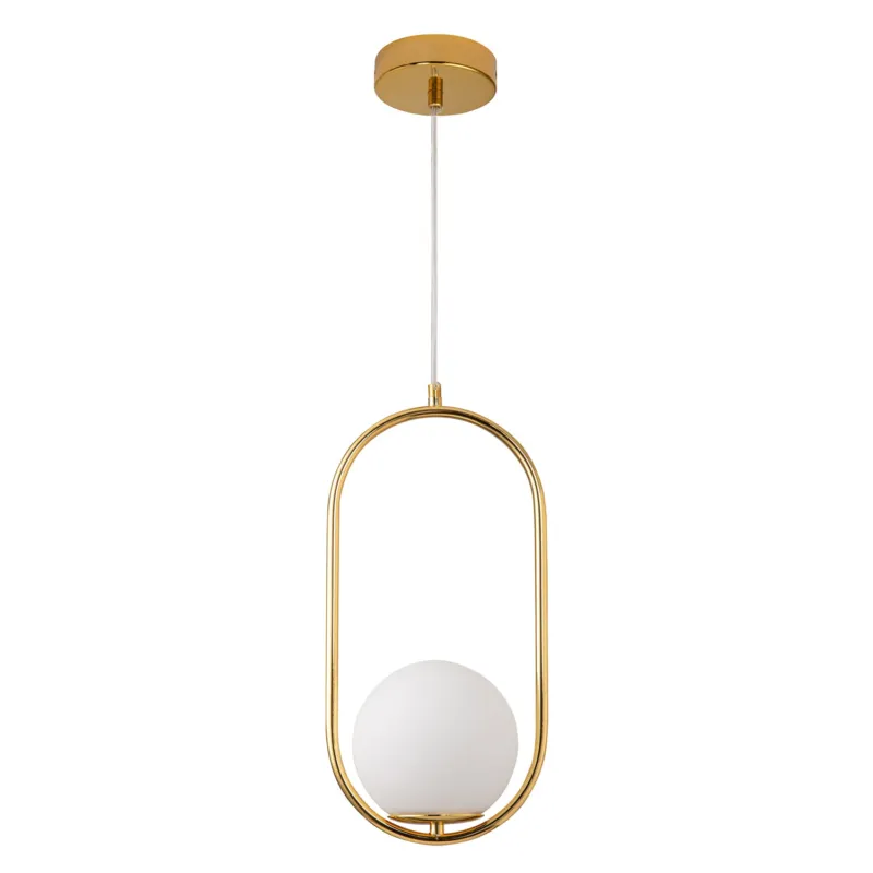 Tani Lampa wisząca złota COSTA SOLO DP0001A-400 gold - Step Into Design