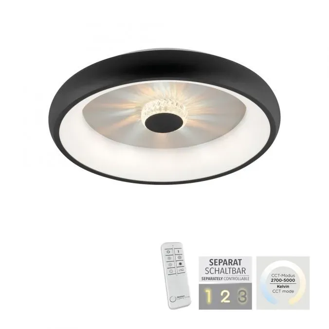 Ekspresowa dostawa Lampa sufitowa na pilota LED VERTIGO 14384-18 - Paul Neuhaus