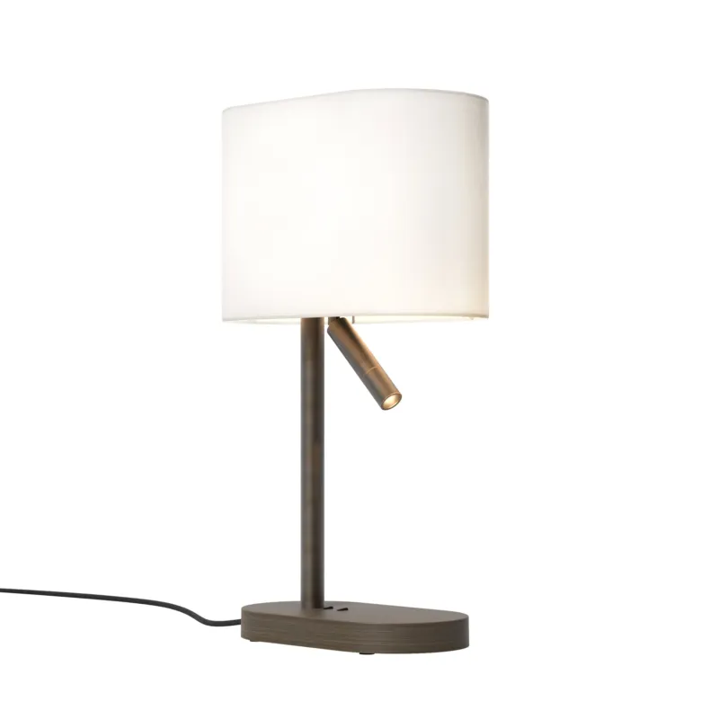 Lampa stołowa metalowa czarna 1433037 z serii Venn Premium