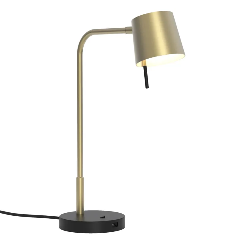 Kup teraz Lampa stołowa metalowa z portem USB 1444008 z serii Miura