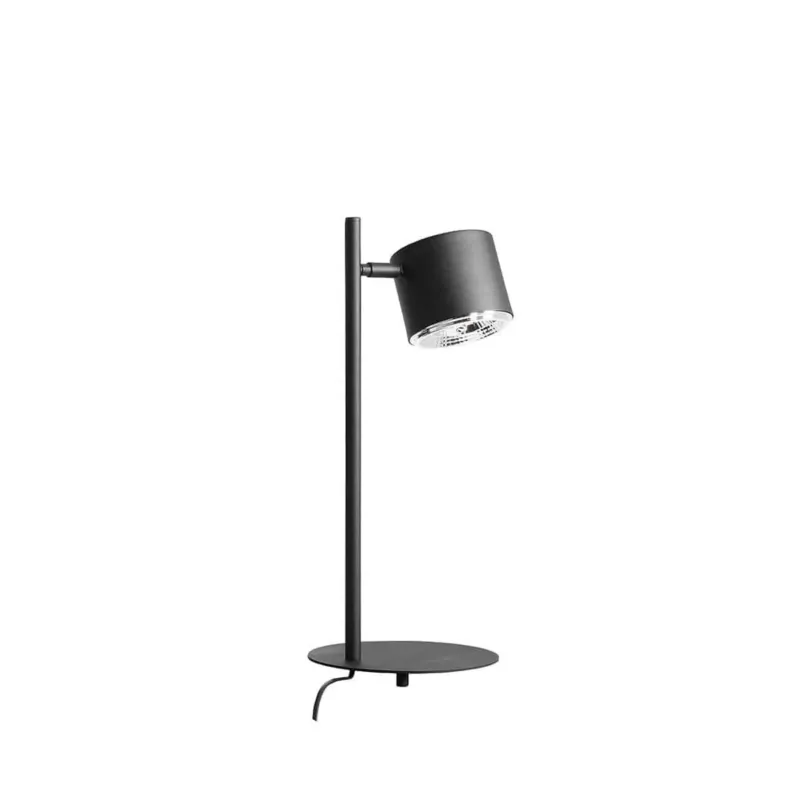 Szybka dostawa Aldex Lampa biurkowa metalowa czarna 47cm 1047B z serii BOT