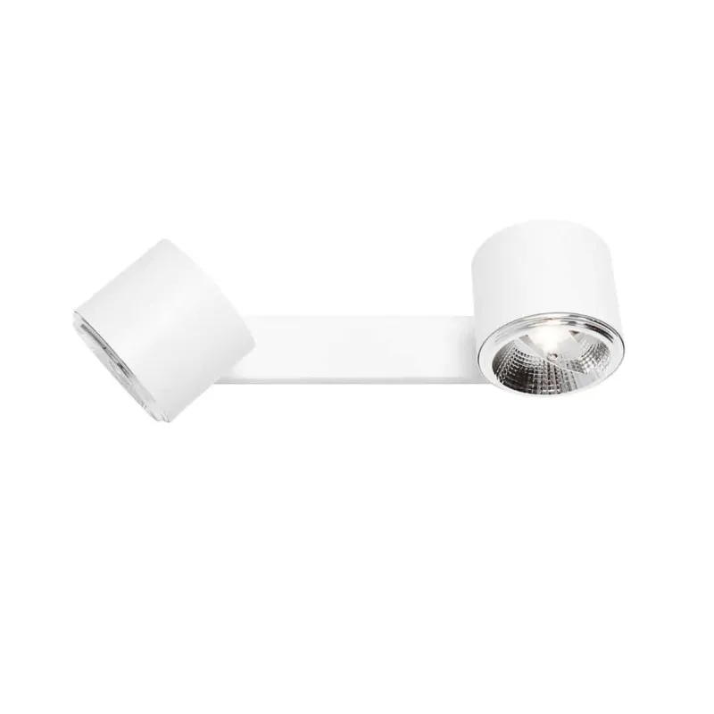 Wybór klientów Aldex Plafon metalowy biały 2-punktowy 40cm 1046PL_H z serii BOT