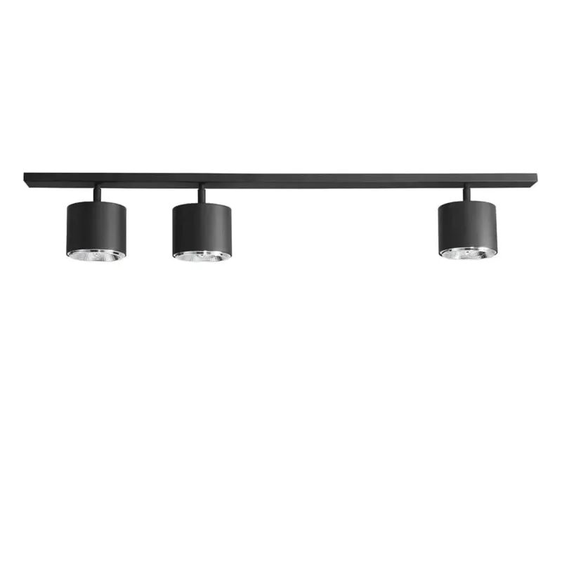 Aldex Plafon metalowy czarny 3-punktowy 100cm 1047PL_E z serii BOT Zamów dziś