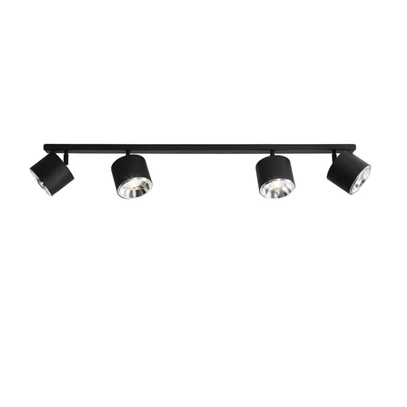 Aldex Plafon metalowy czarny 4-punktowy 100cm 1047PL_L1 z serii BOT Wybór klientów