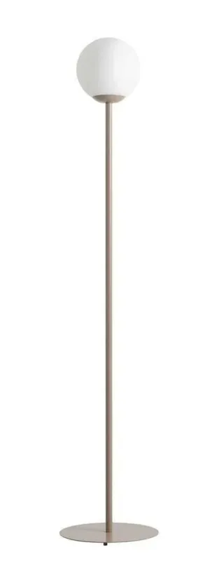 Aldex Lampa stojąca metalowa brązowo-biała 162cm 1080A17 z serii PINNE Zniżka