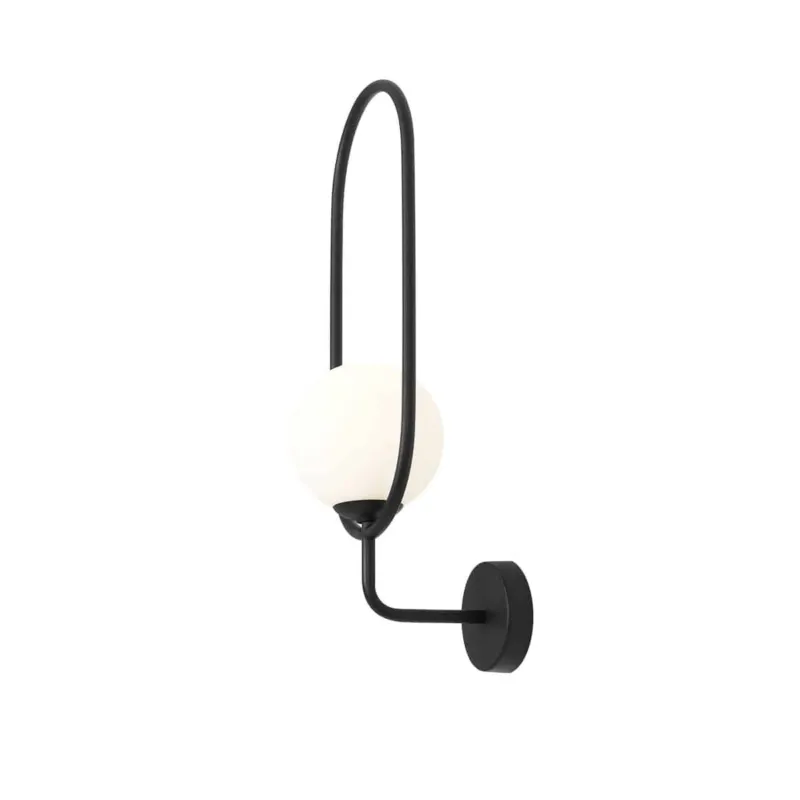 Taniej Aldex Kinkiet metalowy czarno-biały 55cm 1086C1 z serii RIVA