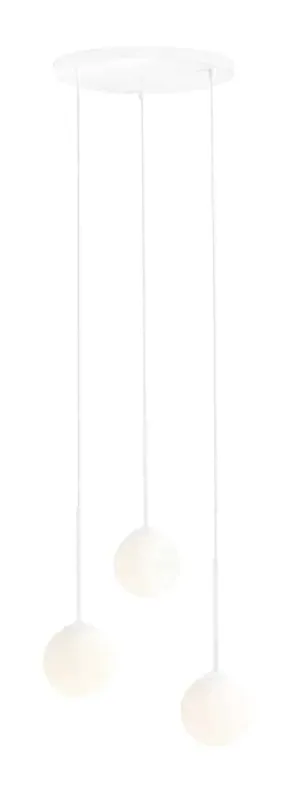 Sprawdź teraz Aldex Lampa wisząca biała metalowa 3-punktowa 1087E_R z serii BOSSO