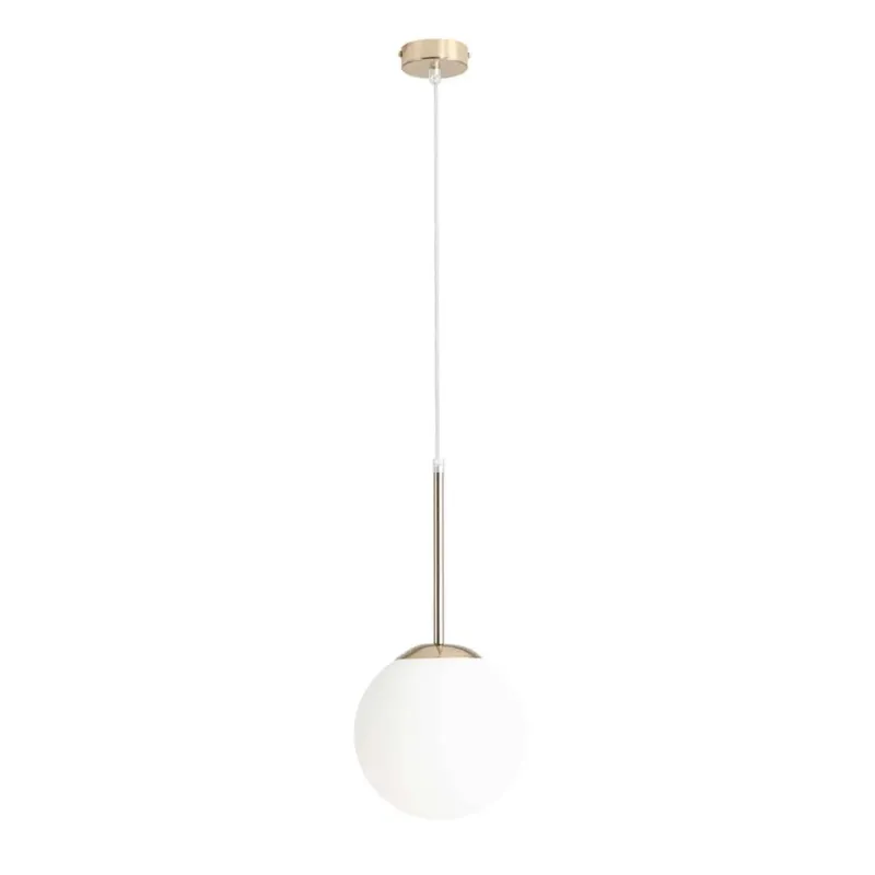 Aldex Lampa wisząca złota metalowa szklana 20cm 1087XS30 z serii BOSSO MINI Tylko do końca tygodnia