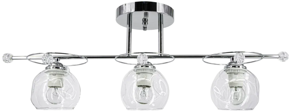 Lampa sufitowa chromowana 3-punktowa 71cm 8820/3 z serii KASPER - Lampy Elem Kup teraz
