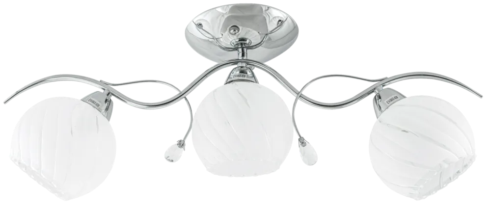 Lampa sufitowa chromowana 3-punktowa 8758/3 z serii STING - Lampy Elem Szybka wysyłka