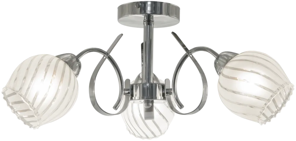 Oferta czasowa Lampa sufitowa chromowana 3-punktowa 46cm 7138/3 z serii DAKOTA - Lampy Elem