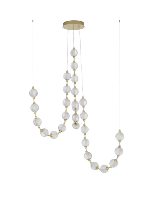 Lampa designerska wisząca nowoczesna LEDOWECANA LE42697 - Luces Exclusivas Rabat