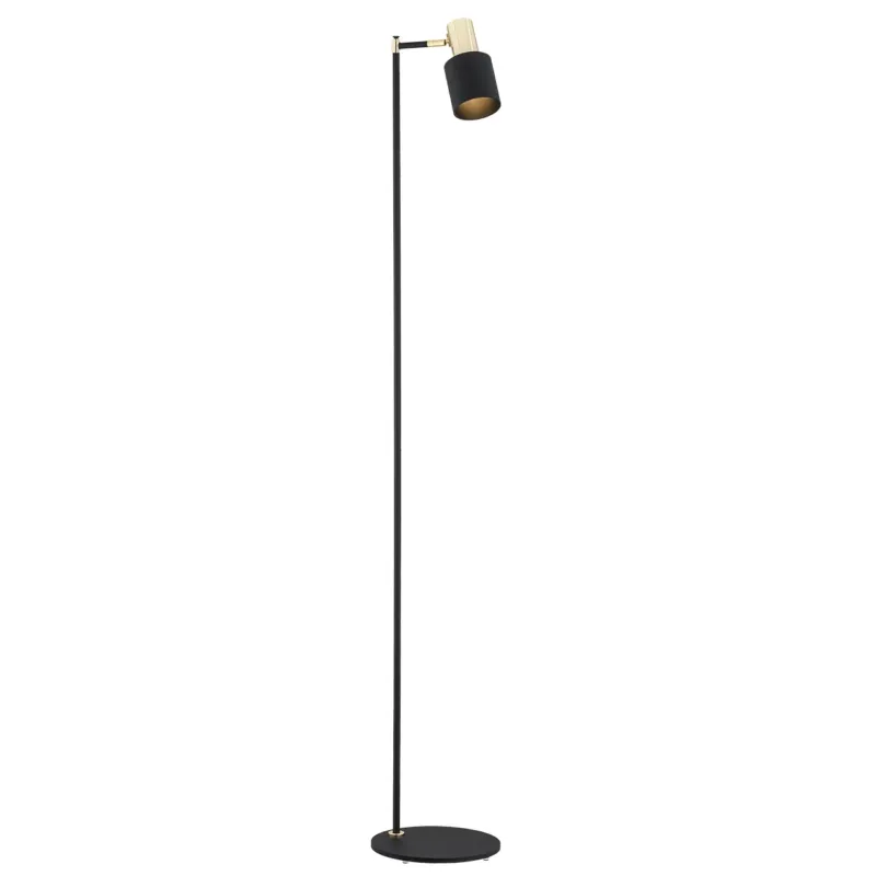 Lampa podłogowa minimalistyczna czarna DORIA 4259 - Argon Oferta czasowa