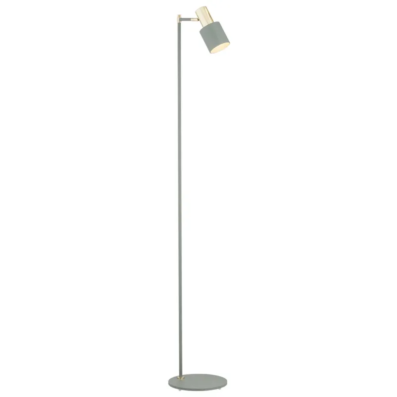 Lampa podłogowa minimalistyczna szałwiowa DORIA 4271 - Argon Tylko do końca tygodnia