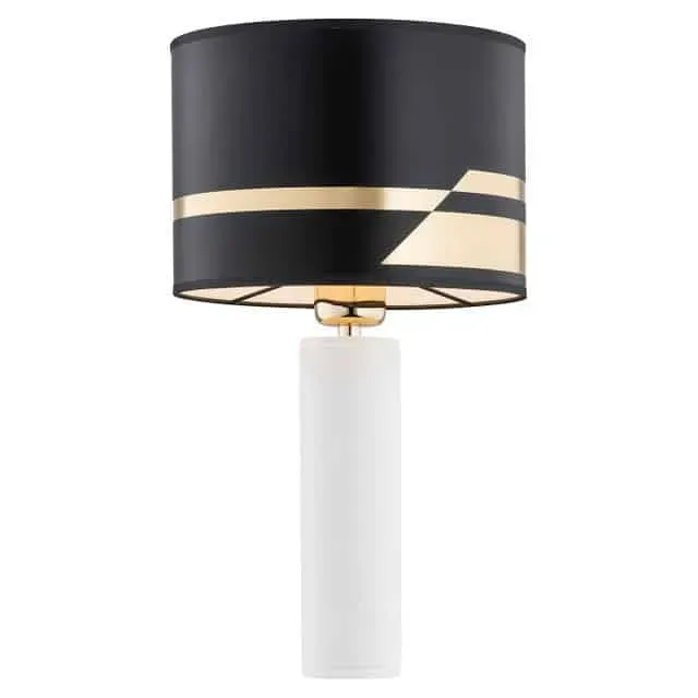 Lampa stołowa ALMADA 4232 biało czarna designerska - Argon Łatwy zwrot