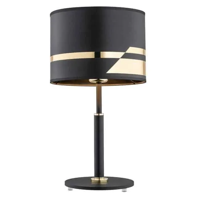 Bezpieczna płatność Lampa stołowa METIS 4289 czarny + złoty - Argon