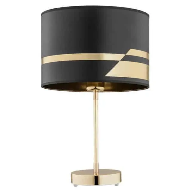 Lampa stołowa METIS 4302 czarny + złoty - Argon Sprawdź teraz