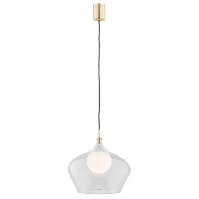 Ekspresowa dostawa Lampa stylowa wisząca IRUN 4268 nowoczesna szklana złota - Argon