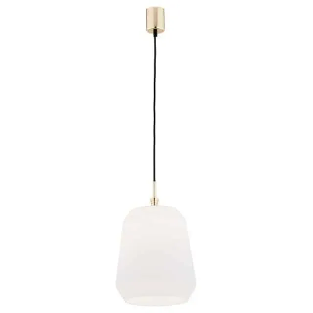 Kup online Lampa stylowa wisząca IRUN 4273 nowoczesna biały+złoto - Argon - Outlet