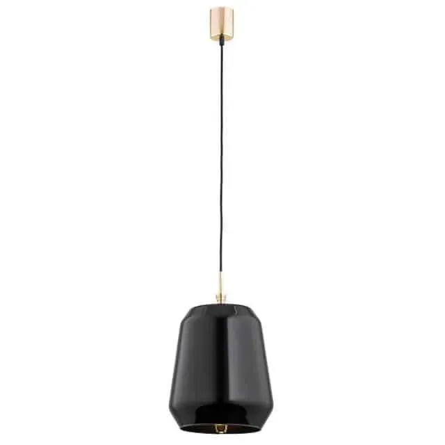 Lampa stylowa wisząca IRUN 4277 nowoczesna czarna+złoto - Argon Wyjątkowa oferta