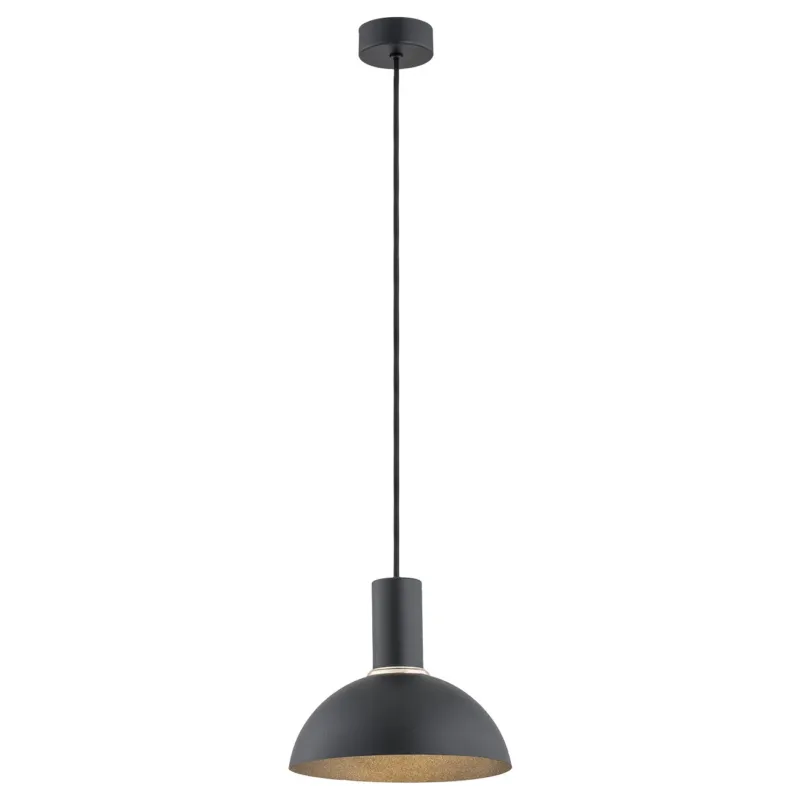 Lampa wisząca nowoczesna SINES 4222 czarny zwis pojedynczy - Argon Zamów teraz