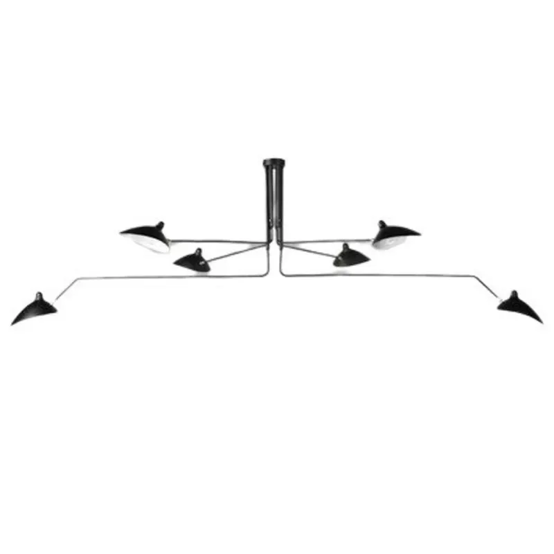 Zamów dziś Lampa wisząca CRANE-6P czarna P8706 - Step Into Design
