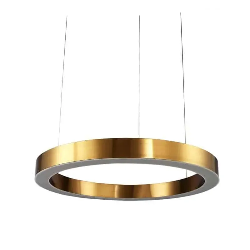 Zamów teraz Lampa wisząca na pilota CIRCLE 40 szczotkowany mosiądz ST-8848-40 - Step Into Design