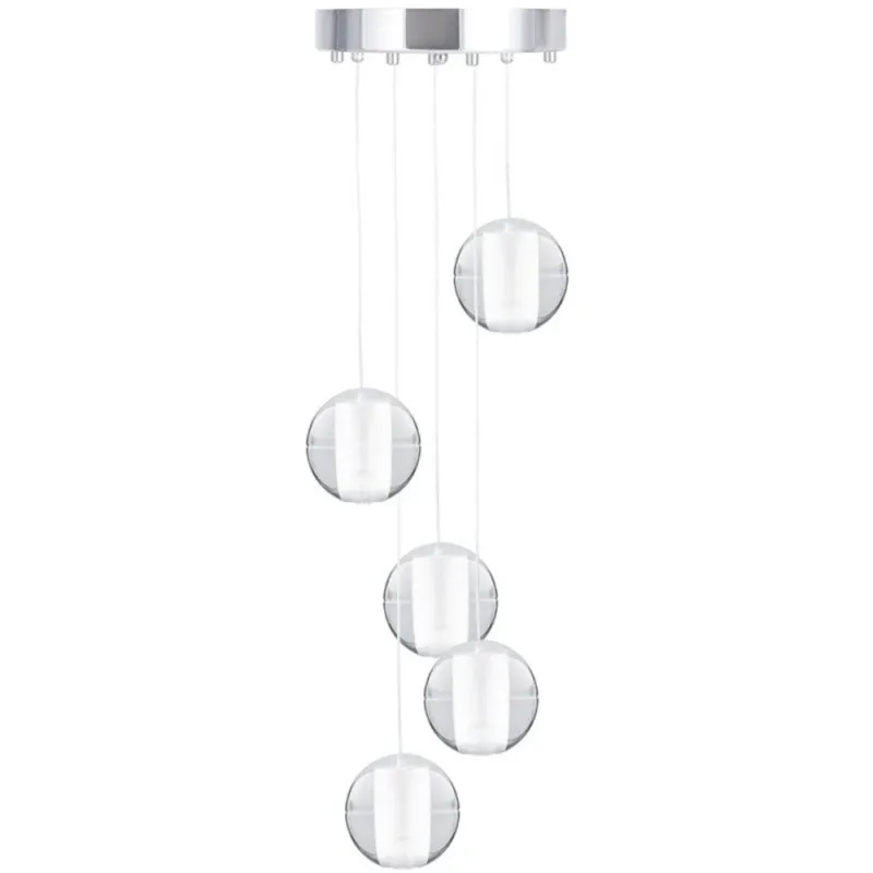 Ostatnia szansa Lampa wisząca nowoczesna STARLIGHT-5 przezroczysta ST-9228-5 - Step Into Design
