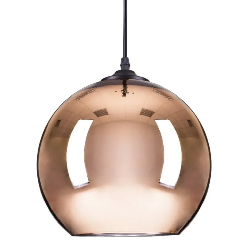 Bezpieczna płatność Lampa wisząca nowoczesna MIRROR GLOW miedziana ST-9021-S - Step Into Design