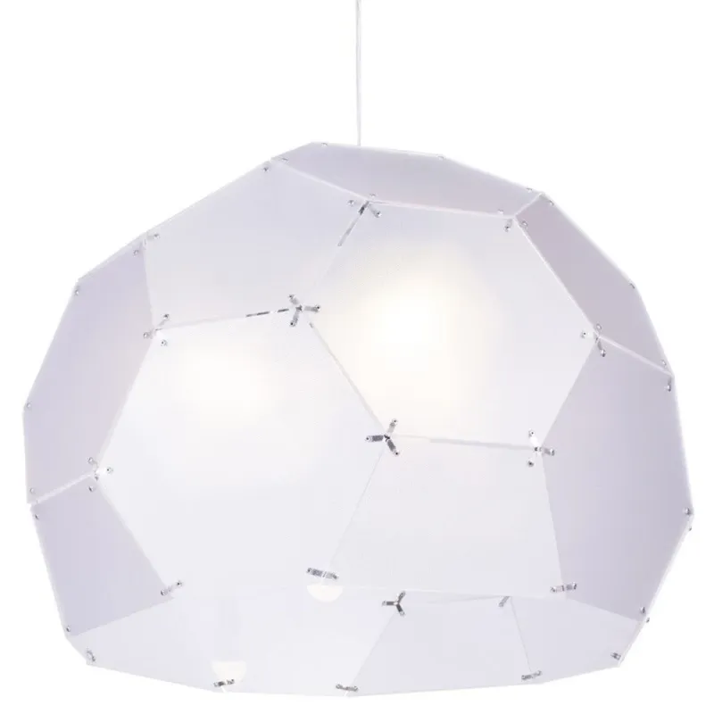 Hit sprzedaży Lampa stylowa wisząca DOME biały ST-4001 - Step Into Design