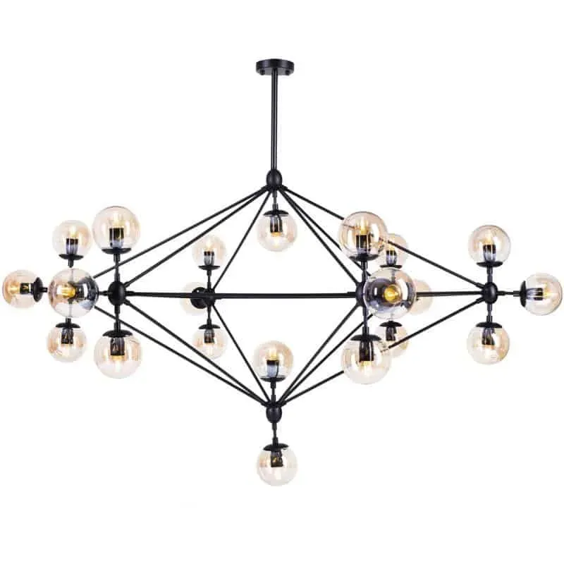 Lampa designerska wisząca ASTRIFERO-21 czarna ST-9047-21 - Step Into Design Darmowy zwrot