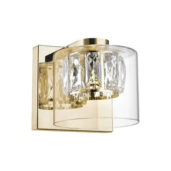 Najlepsza cena Lampa ścienna nowoczesna GEM W0389-01A-F7AC Zuma Line