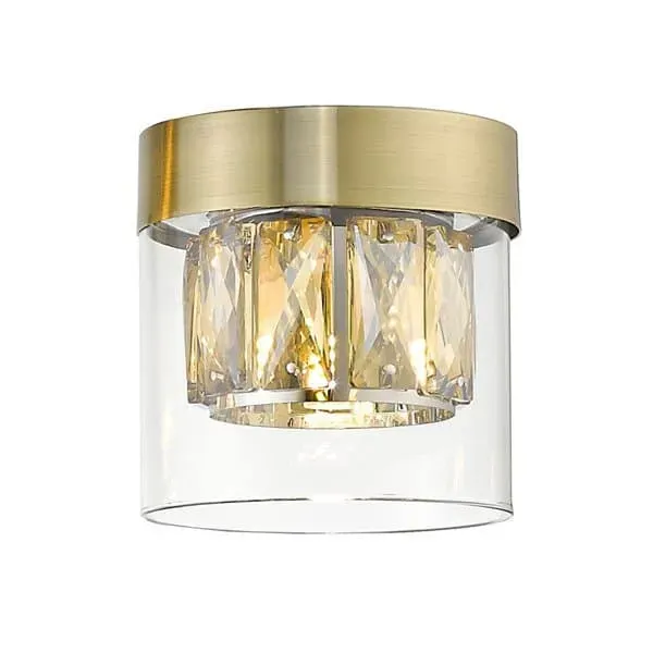 Lampa złota sufitowa GEM C0389-01A-0FD2 Zuma Line Tylko dziś