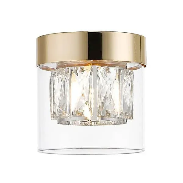 Lampa złota sufitowa GEM C0389-01A-F7AC Zuma Line Najlepsza cena