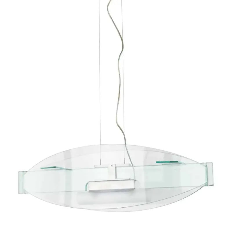 Bestseller Lampa wisząca szklana podłużna MD030217-1A z serii MUARI - Lampy Italux