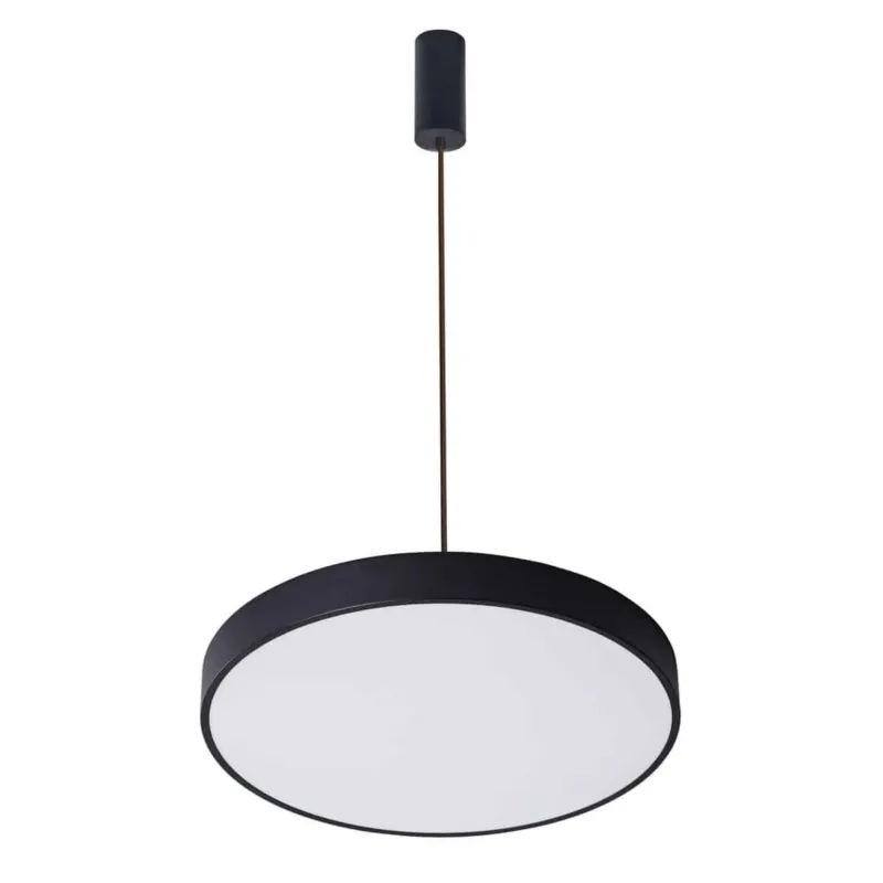 Ekspresowa dostawa Lampa wisząca LED czarna okrągła 40cm 5361-830RP-BK-3 z serii ORBITAL - Lampy Italux