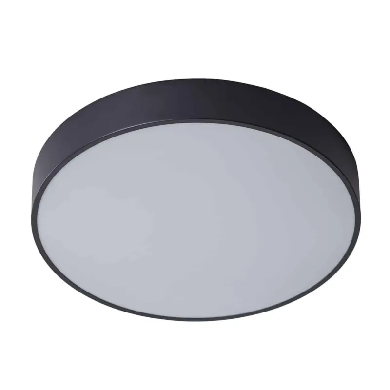Plafon LED okrągły czarny 40cm 5361-830RC-BK-3 z serii ORBITAL - Lampy Italux Popularny