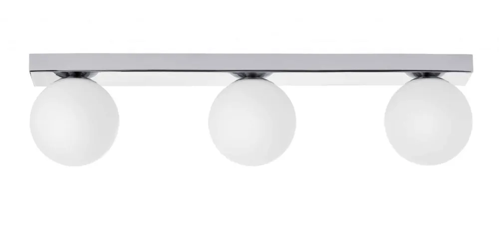 Lampa ścienna potrójna MIJA 10761303 chrom - Kaspa Szybka dostawa