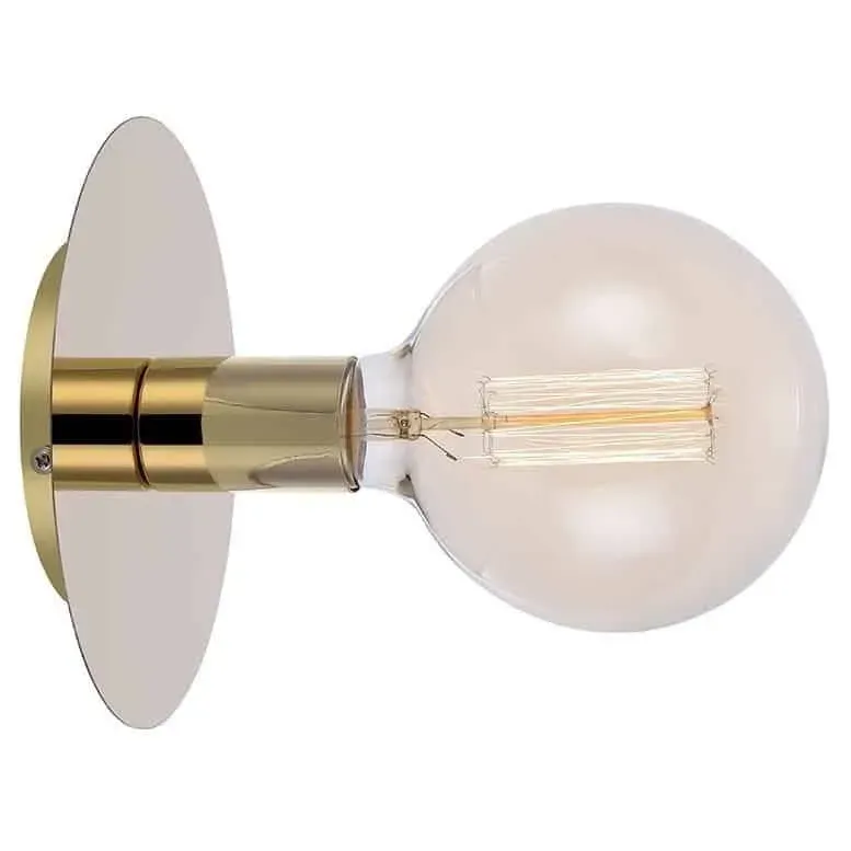 Kup online Kinkiet loft DISC Brass 106154 - Markslojd