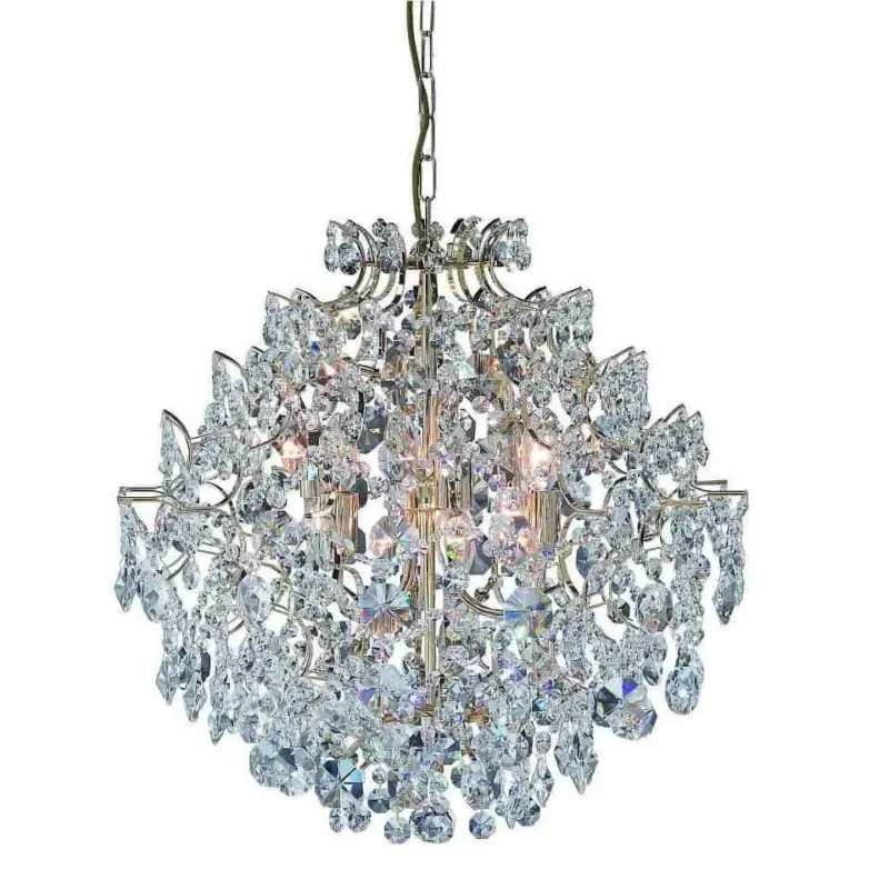 Lampa kryształowa wisząca ROSENDAL 6L Złoty/MC 100532 - Markslojd Okazja