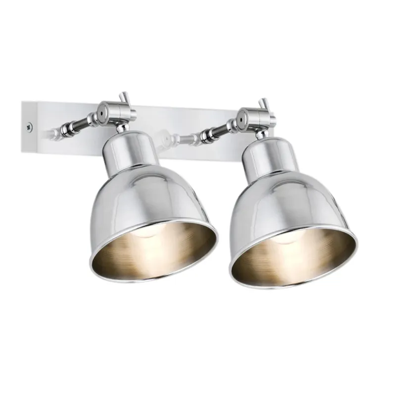 Kinkiet loft EUFRAT 671 industrialny chrom - Argon Oferta
