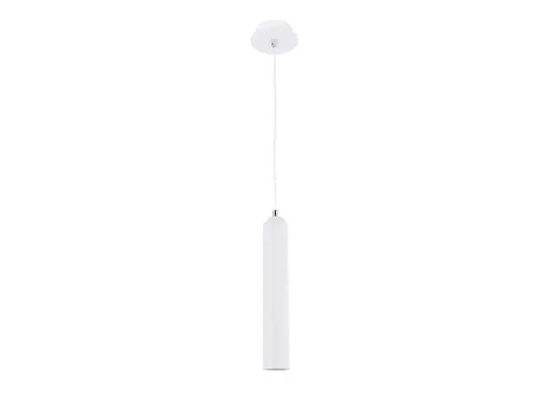 Azzardo Lampa wisząca metalowa biała tubowa AZ1237 z serii TUBO Wyjątkowa oferta