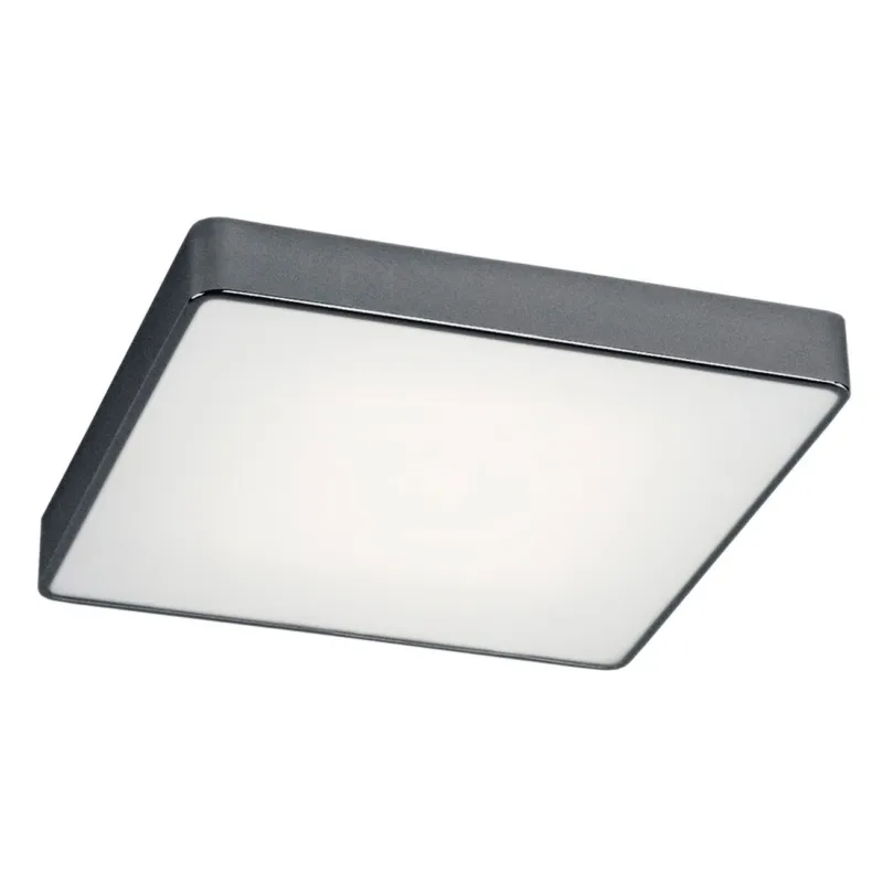 Plafon nowoczesny 4xE27 kwadratowy ONTARIO 1578 szary - Argon Bestseller