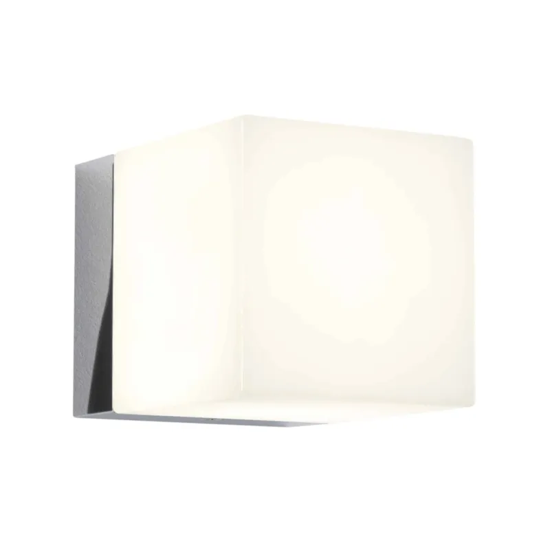 Tylko do końca tygodnia Kinkiet nowoczesny do łazienki kostka chrom CUBE IP44 1140001- Astro Lighting
