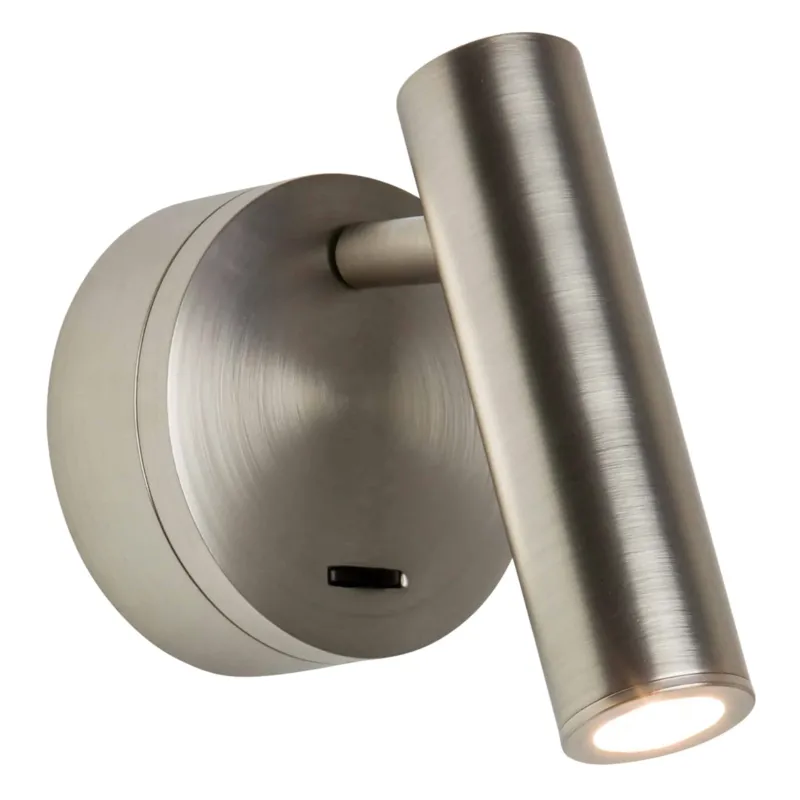 Wybór klientów Kinkiet ruchomy do czytania z włącznikiem ENNA LED Matowy Nikiel 1058013 - Astro Lighting