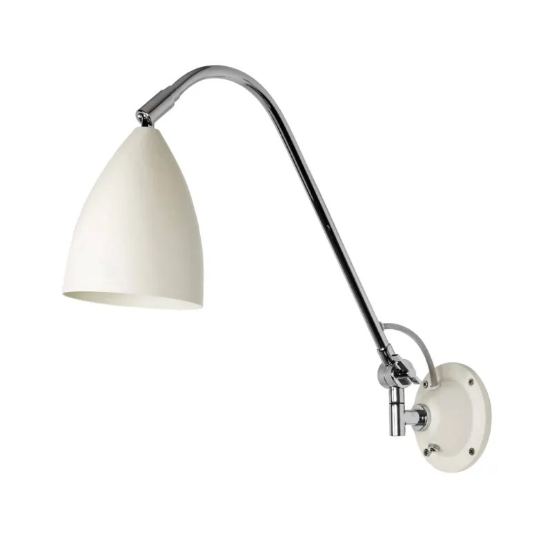 Kinkiet ruchomy z kremowym kloszem E27 JOEL GRANDE 1223021 - Astro Lighting Taniej